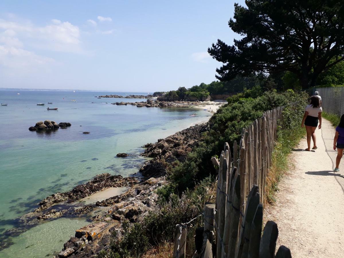 appartement bord de mer Fouesnant Extérieur photo